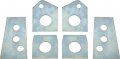 Oer K998 1967-69 F-body 1968-74 X-body Subframe Body Plate Set Chevy 
