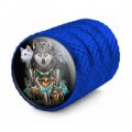 Native Land Wolves Deer And Eagle Valve Stem Caps For Tire Rim Wheel Aluminum Blue