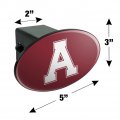 Alma College Primary Logo Oval Tow Hitch Cover Trailer Plug Insert 2