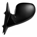 Ocpty Black Driver Side And Passenger View Mirror Smooth With Manual Adjustment Fold Non-heated Compatible For 1994-1997