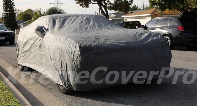 Custom Fit Car Cover Fits 2010 2011 2012 2013 2014 2015 2016 2017 Chevy Camaro Xtremecoverpro Gold Series Grey With Cable And