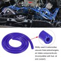 Silicone Vacuum Tubing Hose Line Automotive Engine Air Intake Pipe Blue Id 8mm 4 92ft Length