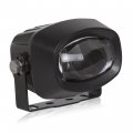 Maxxima 2 Leds Mfl-200w 300 Lumens 12 24v Compact Mini White Fog Light With Black Housing 1 Pack 