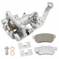 M Mati Rear Left Brake Caliper Ceramic Pads For Honda Big Red 700 Muv700 2009 2010 2011 2012 2013 43150-hl1-a01 06454-hl1-a01