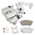 M Mati Rear Left Brake Caliper Ceramic Pads For Honda Big Red 700 Muv700 2009 2010 2011 2012 2013 43150-hl1-a01 06454-hl1-a01