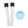 2 Pcs Water Heater Anode Rods 1 2in Npt Thread Magnesium Replacement For Most Rv Hot Heaters