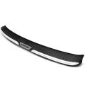Auto Dynasty Trunk Sill Scuff Plate Rear Bumper Step Protector Guard Compatible With Honda Cr-v 12-14 Textured Black