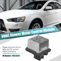 X Autohaux Hvac Blower Motor Control Module Resistor 7802a006 Ru691 Ja1807 4p1685 For Mitsubishi Lancer 2008-2017 Outlander