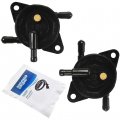 Hqrp 2-pack Engine Fuel Pump Compatible With Kawasaki 49040-7008 49040-0770 49o4o-7oo8 49o4o-o77o Fr Fx Fs 481v 541v 600v 651v