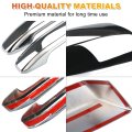 Chrome Mirror Cover And Handle For 2014 2018 Chevy Silverado 1500 Gmc Sierra 2015 2500 Hd 3500 2 Door Not Towing