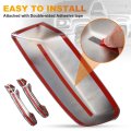 Chrome Mirror Cover And Handle For 2014 2018 Chevy Silverado 1500 Gmc Sierra 2015 2500 Hd 3500 2 Door Not Towing