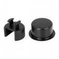 X Autohaux 1 Set Car Tailgate Hinge Pivot Bushing Insert Kit Replacement Black