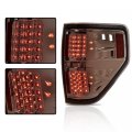 G-plus Led Tail Lights Compatible With Ford F150 2009 2010 2011 2012 2013 2014 2 4 Door Pickup Dual-row Rear Lamps Chrome