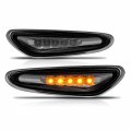 Amerilite For Bmw 3 Series E34 E39 E46 E60 X3 Smoke Led Replcacement Fender Side Marker Light Assembly Set Driver And Passenger