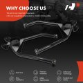 A-premium 2 X Front Left And Right Control Arm Compatible With Polaris Rzr 170 2009-2021