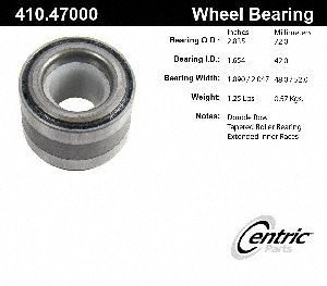 Centric 410 47000e Standard Wheel Bearing