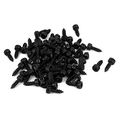 4mm X 12mm Threaded Carbon Steel Hex Head Self Tapping Screws 100 Pcs