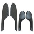 2024 Version 4pcs Door Armrest Interior Panel Trim Cover Carbon Fiber Pattern For 2016 Honda Civic Ex-l Sedan 4-door 1 5l 