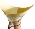 Agogo Disposable Coffee Filter For Pour Over Maker Natural Square 100 Ct Exclusive Packaging Burlywood 