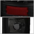 Compatible With Ford F150 Super Duty Styleside Pair Of Led Tail Brake Lights Black Housing Smoked Lens