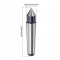Uxcell Mt3 Morse Taper Lathe Dead Center 60 Degree For Woodworking Woodturning Drill Tool
