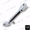 Httmt Ak-014- Motorcycle Aluminum Kickstand Chrome Compatible With S1000rr 10-13 2011 2012 Adjustable