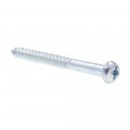 Wood Screws Round Head Phillips Drive 12 X 2 5 In Zinc Plated 25 Pack Model 