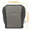 Bottom Seat Cover For 2009-2012 Dodge Ram 1500 2500 3500 4500 5500 Cloth Replacement Driver Side