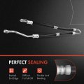 A-premium Power Steering Hose Pressure Line Assembly Compatible With Bmw E53 X5 2001-2007 L6 3 0l