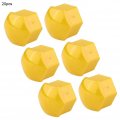 20pcs 19mm Car Wheel Nut Caps Auto Hub Screw Cover Bolt Rims Exterior Protection Yellow