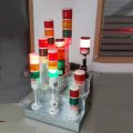 Othmro 1pcs 24v 3w Warning Light Industrial Signal Tower Lamp Column Led Alarm Round Indicator Continuous Plastic Electronic