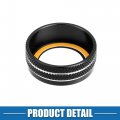 A Absopro Volume Vol Tune Knob Cover Rings For Vw Tiguan Taos Jetta Passat Atlas Arteon Golf R Beetle Aluminum Alloy Black Pack