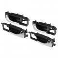 Acropix Left Right Side Car Inner Door Handle Fit For Chevrolet Optra 2004-2005 No 96548063 96548064 Pack Of 4 