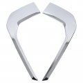 Applianpar Front Left And Right Side Bumper Molding Trim For Mitsubishi Outlander Sport Rvr Asx 2020-2023 Chrome