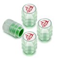 Official Dodge Demon Red White Green Glow In The Dark Tire Valve Caps Set Of 4 Universal Fit For Cars Trucks And Suvs Lgwt 