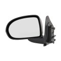 Door Mirror Driver Side For Jeep Compass 2007 2008 2009 2010 Power Non Heated Replacement Ch1320263 And 5115043ag Black 