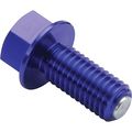 Zeta Anodized Aluminum Blue Magnetic Oil Drain Bolt M12x10-p1 25 