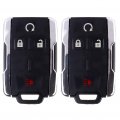 Ocpty 2x Keyless Entry Remote Control Key Fob Transmitter Replacement For Specific Gmc Series M3n40821302