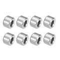 8pcs 304 Stainless Steel Spacer 1 4 Od X 8 Id 3 16 Length 6x3x5mm Screw Standoff Bushing Plain Finish Unthreaded Round Metal 