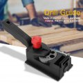Oumefar Drill Guide High Hardness Plastic And Metal With 38pcs Precise Straight Hole For Woodworking Carpentry