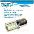 Hqrp 4-pack E17 Base 72 Smd 3014 Silicone Crystal Led Bulbs Dimmable 110v Cool White Compatible With Microwave Refrigerator