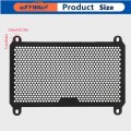 Motorcycle Radiator Grille Guard Cover Replacement For 400 Z400 Ex400 Er400 2018 2023 Black Aluminum Engine Protector