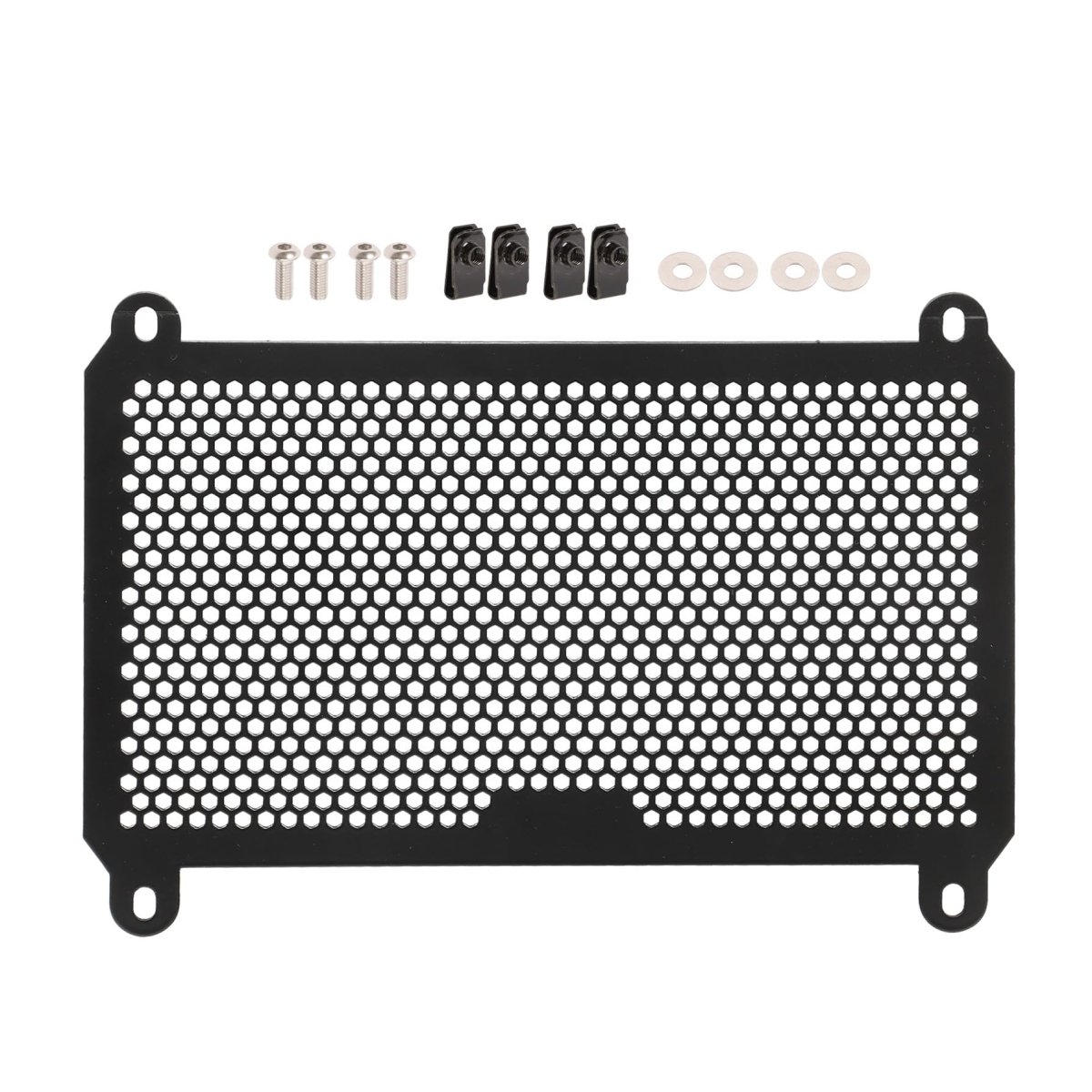 Motorcycle Radiator Grille Guard Cover Replacement For 400 Z400 Ex400 Er400 2018 2023 Black Aluminum Engine Protector