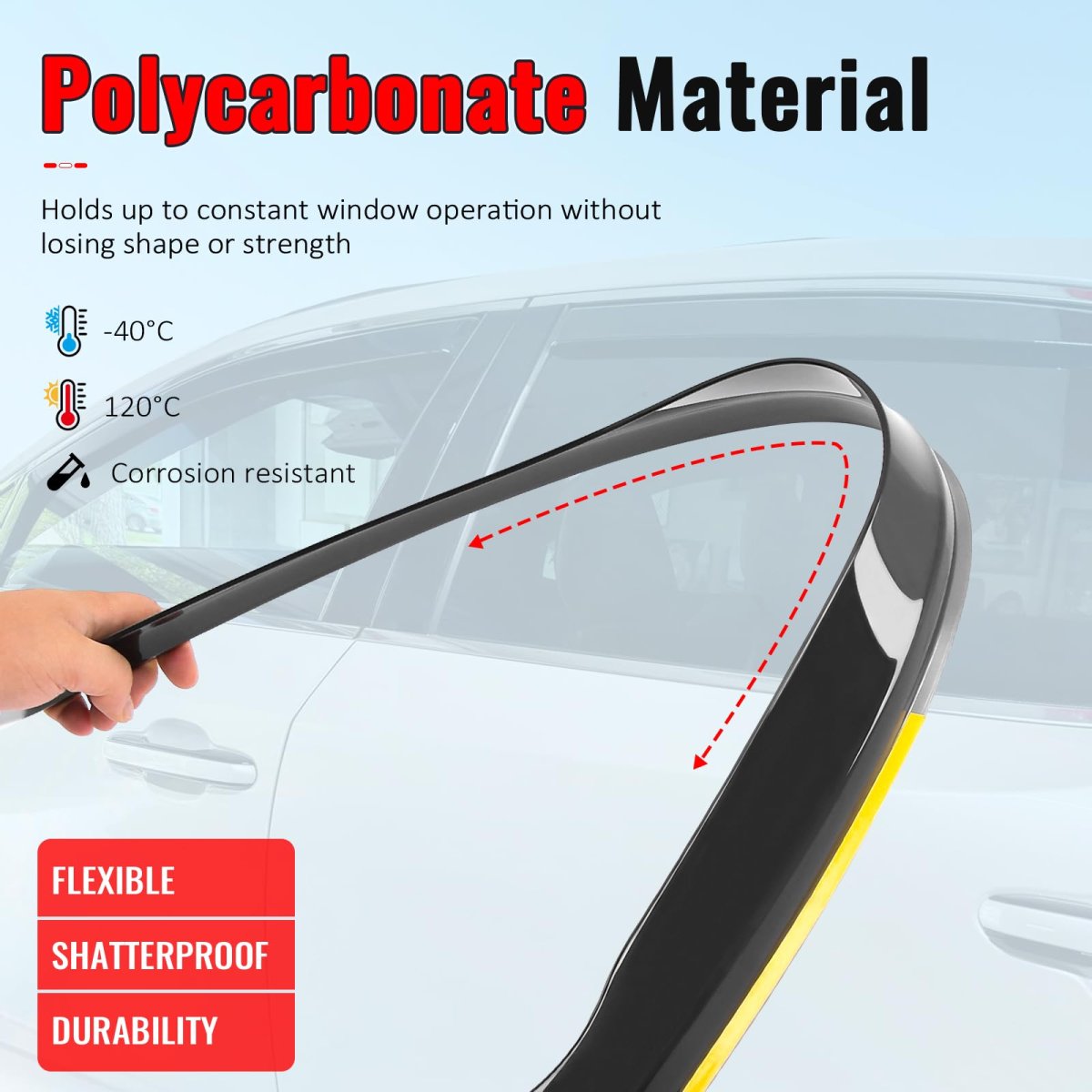 In Channel Window Visors For 2023 2026 Lexus Rx All Models Rx350 Rx350h Rx450h Rx500h Polycarbonate Rain Guards Side Wind