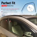 In Channel Window Visors For 2023 2026 Lexus Rx All Models Rx350 Rx350h Rx450h Rx500h Polycarbonate Rain Guards Side Wind