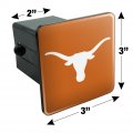 University Of Texas Primary Logo Tow Trailer Hitch Cover Plug Insert 2