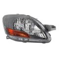 Xtune Hd-jh-tya06-oe-r Headlight Toyota Yaris Sedan 06-12 Don T Fit 09-12 S Models Passenger Side -oem Left 