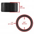 Caltric Swingarm Pivot Shaft Bushing Bearing Kit Compatible With Yamaha Yfz450rse 2009-2015 2017-2023