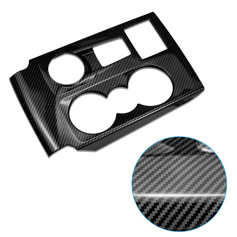 Gear Shift Panel Trim Cover Fits For Ford Bronco Sport 2021 Central Control Front Interior Decoration Kit Carbon Fiber Center