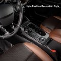 Gear Shift Panel Trim Cover Fits For Ford Bronco Sport 2021 Central Control Front Interior Decoration Kit Carbon Fiber Center